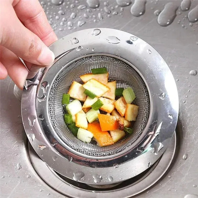 Colador de Acero Inoxidable para Fregadero
