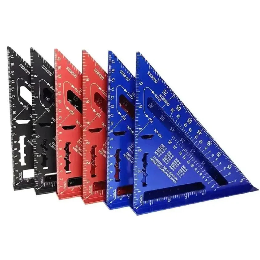 7-Inch Aluminum Speed Square with Dual Scale