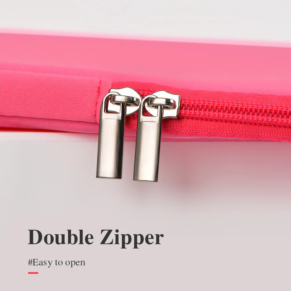 Soft Cotton Laptop Sleeve with Padded Interior