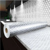 Roll of self-adhesive aluminum foil wallpaper used as a waterproof and oil-proof kitchen backsplash liner.