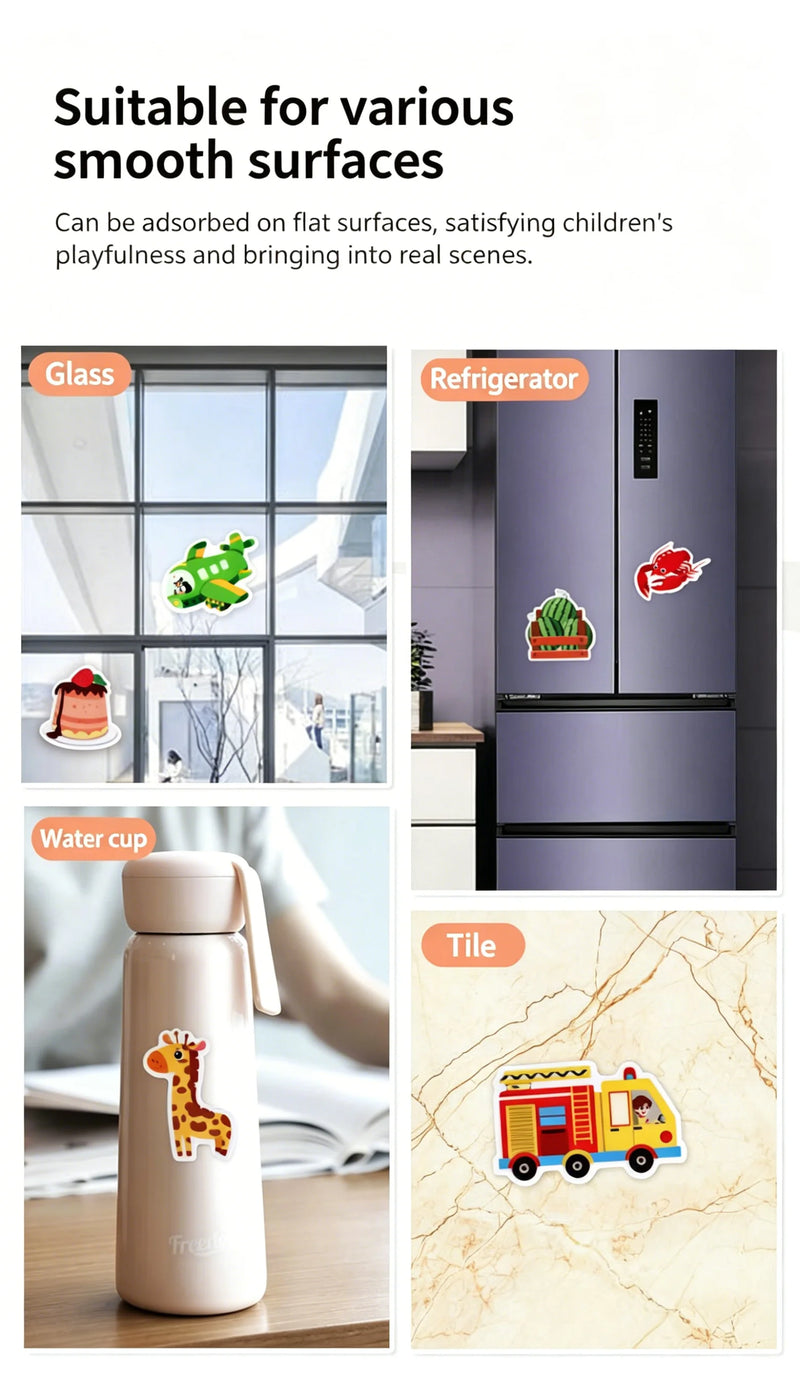 Reusable Sticker Activity Books (6-Pack)