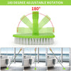 Adjustable Telescopic Cleaning Brush with Interchangeable Heads