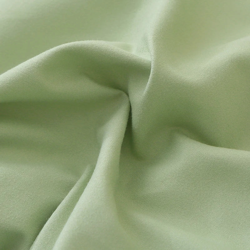 Breathable Solid Color Pillowcase Set (2-Pack) – Soft, Waterproof, Easy Care