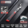 Self-Locking Pipe Wrench with Adjustable CR-V Steel Jaws