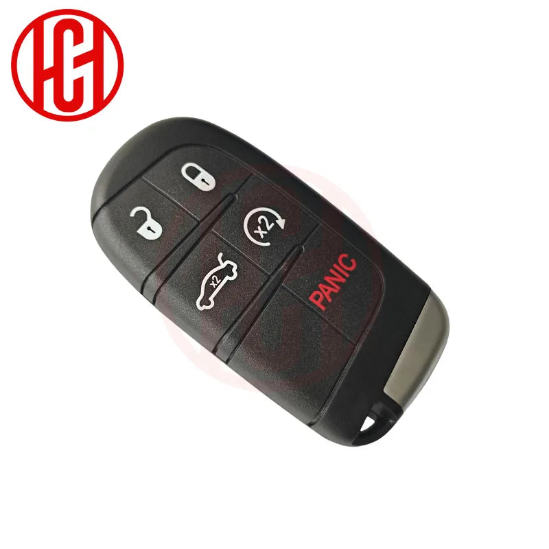 Replacement Remote Key Fob Shell Cover for Dodge, Jeep & Chrysler (5-Button)