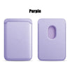 Leather Magnetic Card Holder Phone Case with MagSafe Compatibility