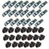 A pack of T5 LED instrument panel bulbs with twist lock bases.