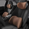 Memory Foam Car Headrest Pillow with Lumbar Support