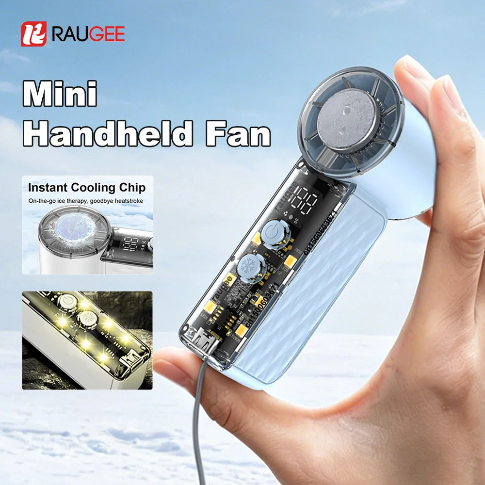 Portables wiederaufladbare Handheld Kühlventilator