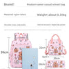 Capybara Cartoon Backpack Set for Kids