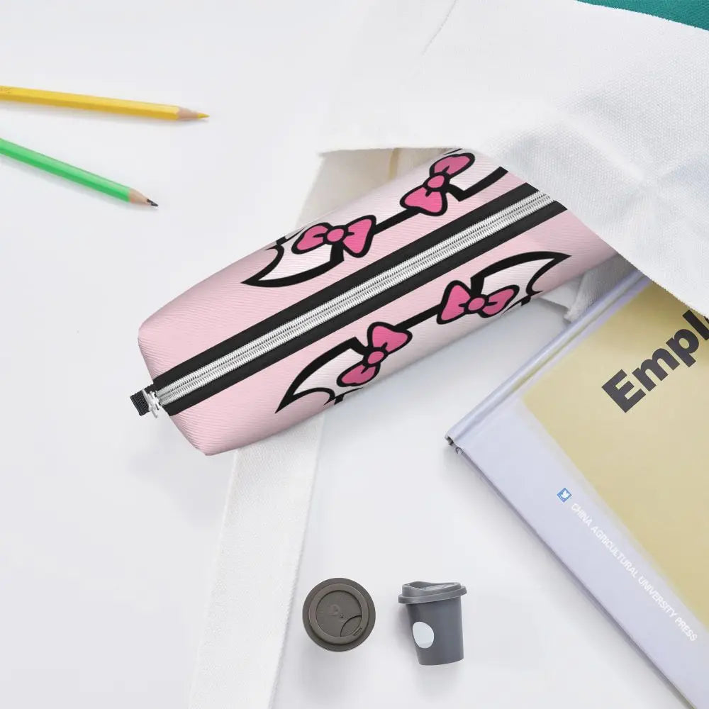 Monster High Pink Pattern Pencil Case