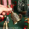 Vintage Brass Hand Bell for Service, Weddings & Home Decor
