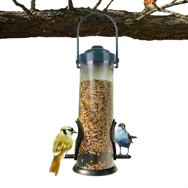 Squirrel-Proof Hanging Bird Feeder