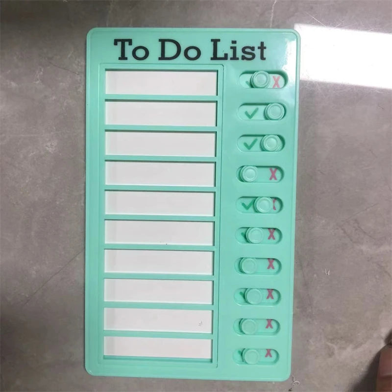 Reusable Kids Chore Chart with Daily Task Checklist
