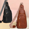 Elegant PU Leather Crossbody Sling Bag for Women