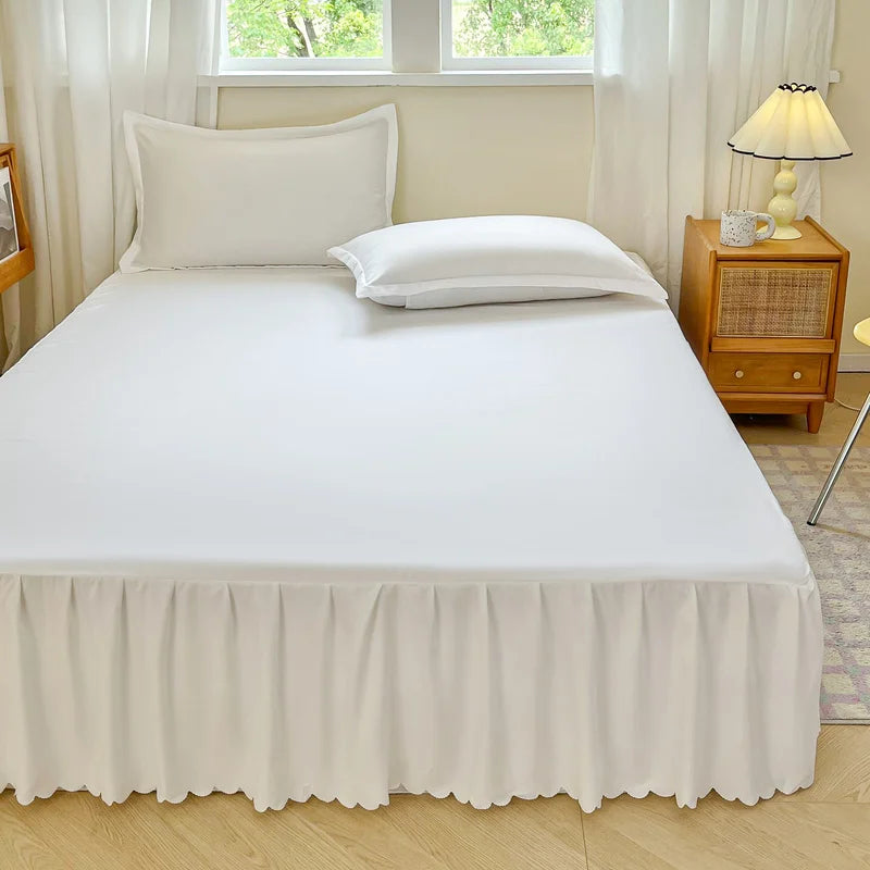 Microfiber Bed Skirt with 35cm Drop
