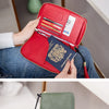 RFID-Blocking Travel Passport Holder with Card Slots