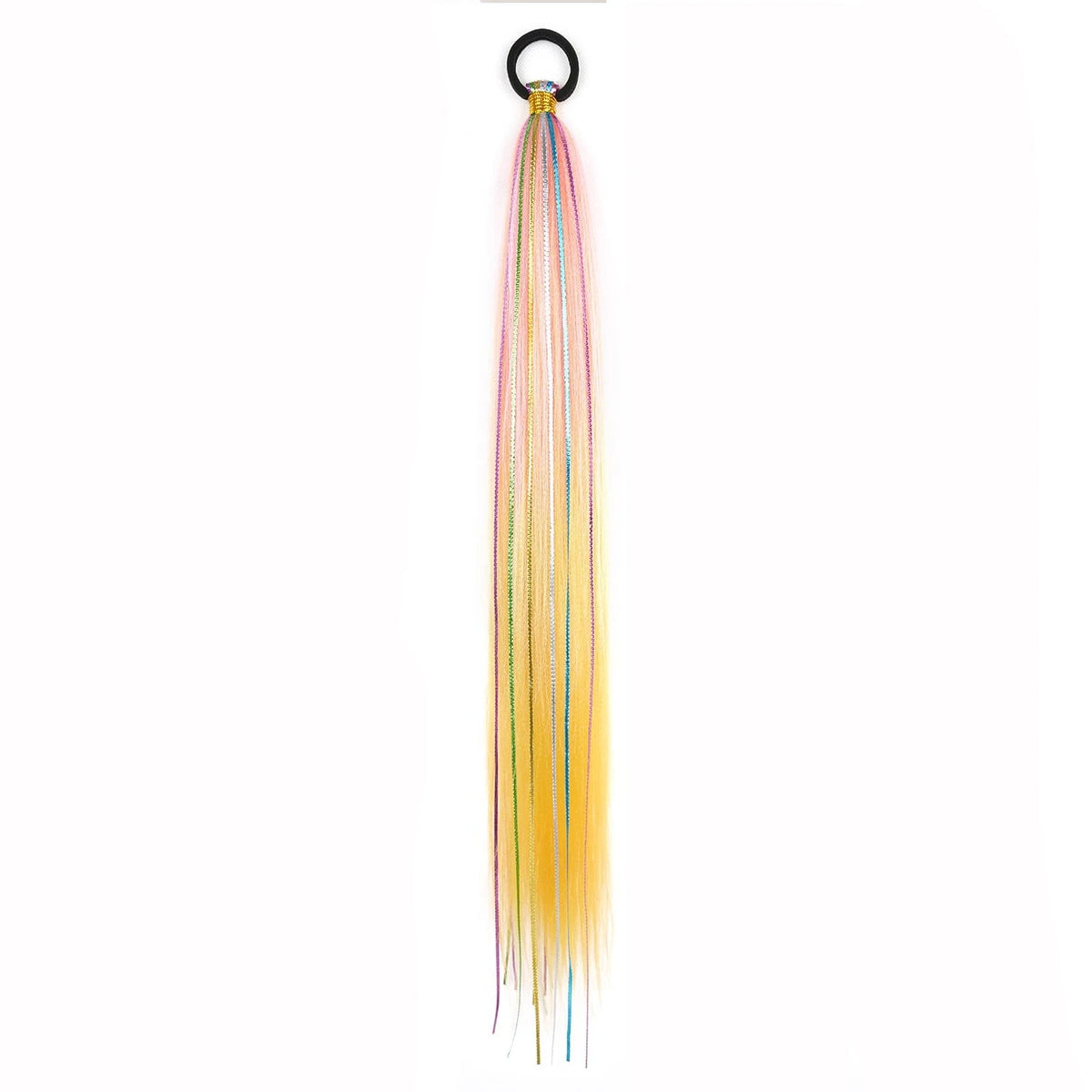 Long Straight Ombre Ponytail Extension