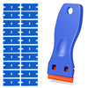 Plastic Razor Blade Scraper for Sticker & Label Removal