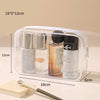 Clear PVC Toiletry Bag with Secure Zipper
