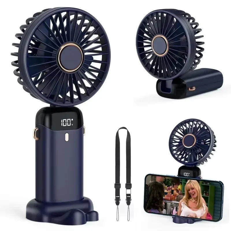 Portables USB-Ladebare Handhelden Ventilator