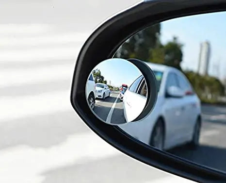 360° Adjustable Car Blind Spot Mirror – Wide Angle Convex Rear View Mirror