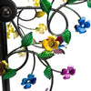 Colorful Butterfly Garden Wind Spinner with Metal Stake