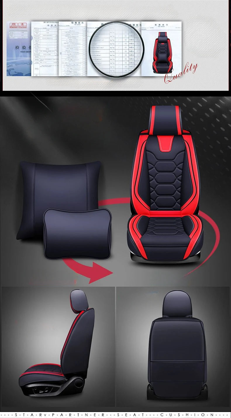 Luxury Universal Car Seat Cover Set – Full Front & Rear Protection