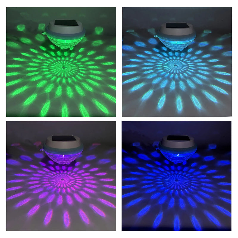 Solar-Powered Floating Pool Light
