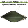 Portable Tool & Organizer Roll-Up Storage Bag with Secure Zipper