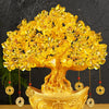 Golden Citrine Crystal Money Tree – Feng Shui Wealth Charm