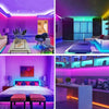 شريط إضاءة LED RGB يتم التحكم به عبر البلوتوث