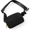 Versatile Nylon Waist Pack with Zippered Pockets