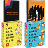Box of Taco Gato Cabra Queso Pizza card game in Spanish edition