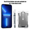 Slim Aluminum RFID Wallet with Money Clip