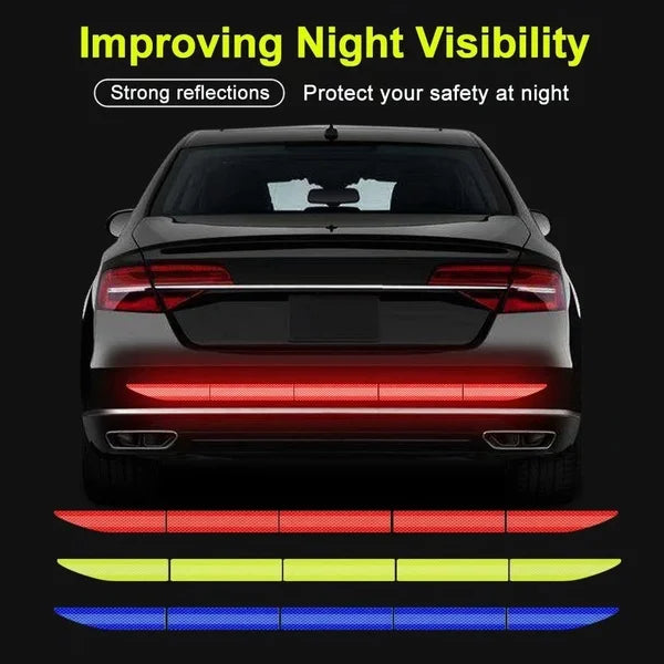 High-Visibility Reflective Safety Tape for Cars