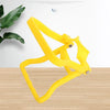 Yellow ergonomic handle designed for carrying water buckets or bottles.
