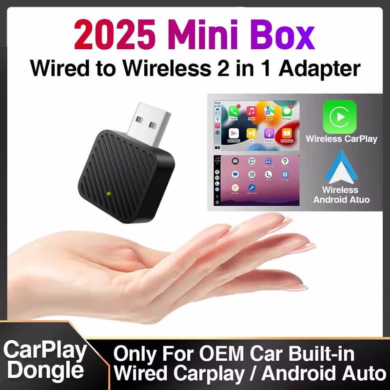Wireless CarPlay & Android Auto Adapter
