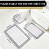 Plush Microfiber Non-Slip Bath Mat with Quick-Dry Absorbency
