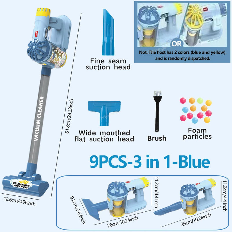 Kids Pretend Play Vacuum Cleaner Set