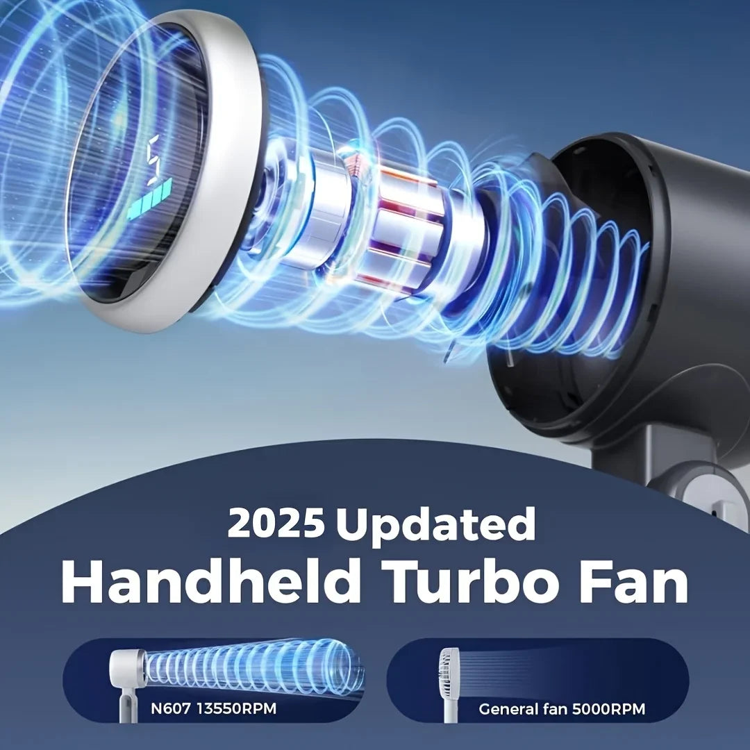 Mini Bladeless USB Rechargeable Handheld Fan