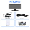 12-Inch Rearview Mirror Dash Cam with Wireless CarPlay & GPS