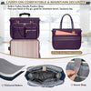 15.6 Inch Laptop Tote Bag for Women with Multiple Pockets
