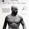 UFC Fighter Canvas Wall Art - MMA Boxing Poster for Gym & Man Cave Decor