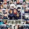Jujutsu Kaisen Anime Sticker Pack – 80 Waterproof Decals