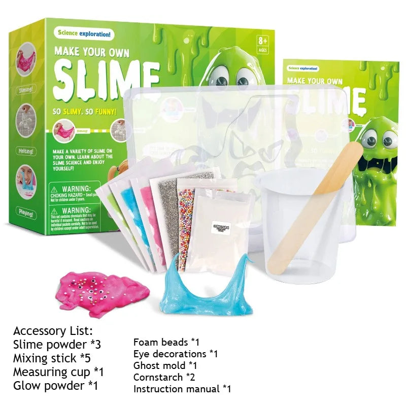 DIY Slime Making Kit with Foam Glue
