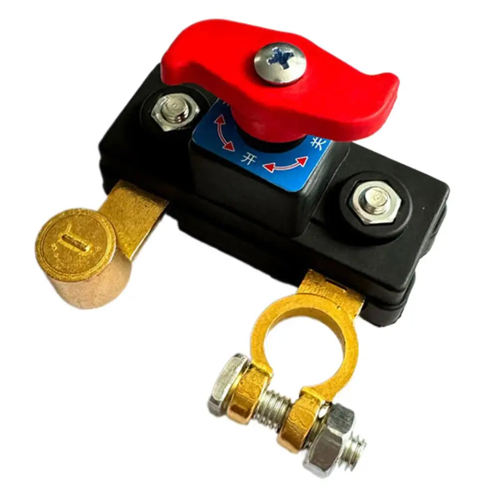 Heavy-Duty Battery Disconnect Switch with Tool-Free Knob