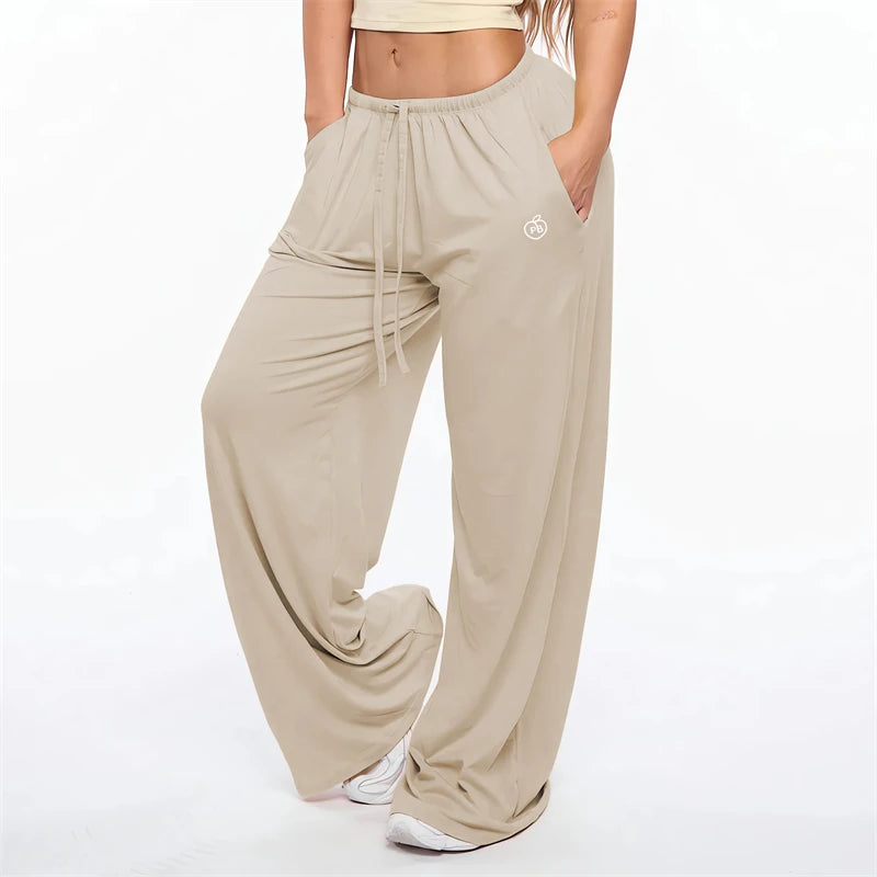 Leggings Évasés Femme - Pantalon Bell Bottom Taille Haute Style Y2K