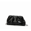 Elegant Chain Shoulder Bag with Crystal Accents