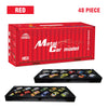 48-Piece Die-Cast Racing Car Set with Storage Case